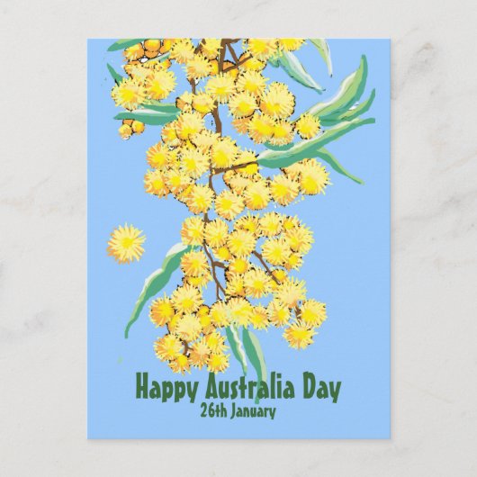 Happy Australia Day Briefkaart (Voorkant)