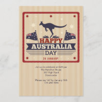 Happy Australia Day Invitation
