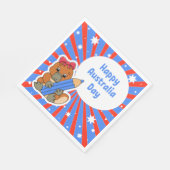 Happy Australia Day Servet (Hoek)