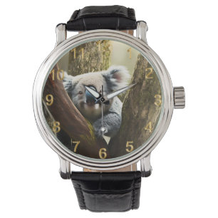 Happy Australian Koala in Boom, pols Watch Horloge