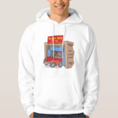 Happy Auto Car Wash Mannen Hoodie (Voorkant)