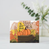 Happy Autumn Briefkaart (Staand voorkant)