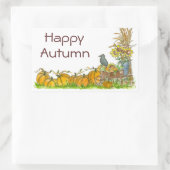 Happy Autumn Stickers Pompoen Patch Crow (Tas)