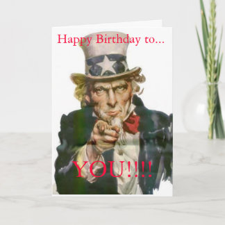 Happy B-Day Kaart