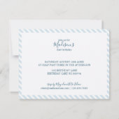 Happy Baby Sloth 2nd Birthday Party Invitation (Dos)