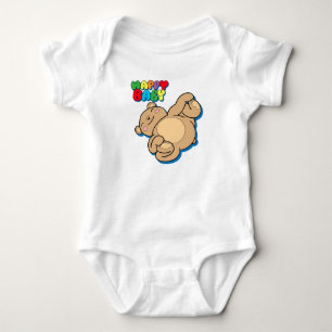 Happy Baby van Yoga Teddy Bear Romper