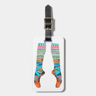 Happy Ballet label Bagagelabel