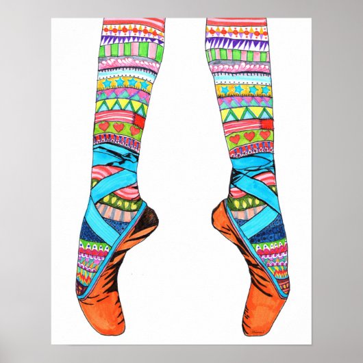 Happy Ballet Poster (Voorkant)