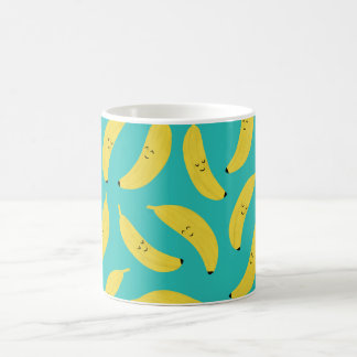 Happy Bananas Cute Fruit Pattern Koffiemok
