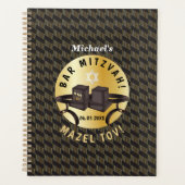 Happy Bar Mitzvah 20XX Tefillin or décoratif (Devant)