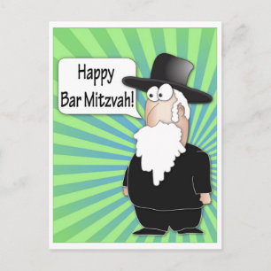 Happy Bar Mitzvah Briefkaart