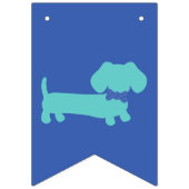 Happy Barkday Banner voor Dachshunds (Eerste vlag)