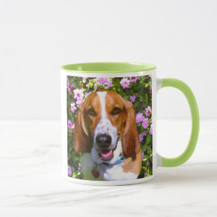 Happy Basset Hound Mok