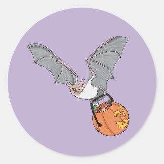 Happy Bat Ronde Sticker