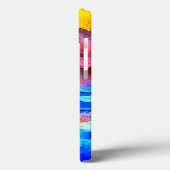 Happy Beach Dancer Primaire kleuren Case-Mate iPhone Case (Achterkant / Links)