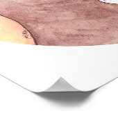 Happy Bear & Rabbit Poster Bear et Bunny Carré (Coin)