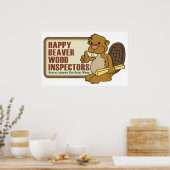 Happy Beaver Poster (Cuisine)