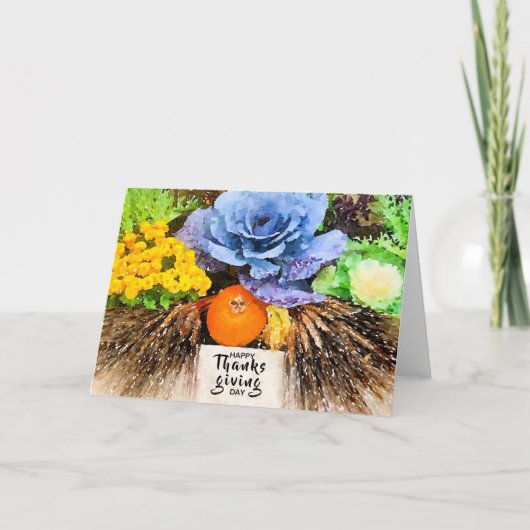 Happy Bedankt die dag geven Kaart (Voorkant)