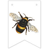 Happy Bee Birthday Party Vlaggetjes (Eerste vlag)