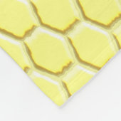 Happy bee Day Birthday Bumblebee Fleece Deken (Hoek)