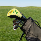 Happy bee Day Birthday Bumblebee Golfheadcover (Insitu)