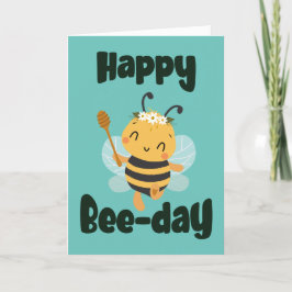 Happy Bee-day met Schattigee bijenkaart Programma