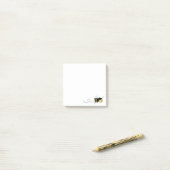 Happy Bee die ronddraait Post-it® Notes (Op bureau)
