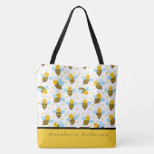 Happy Bees Personnalisent le Sac fourre-tout (Dos)