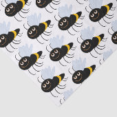 Happy Bees Tissue Paper Tissuepapier (Detail)