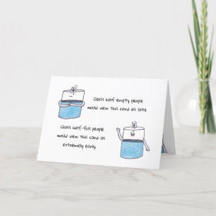 Happy Belated Birthday-kaart Feestdagen Kaart