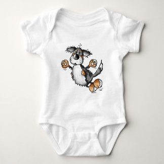 Happy Bernese Mountain Dog Cartoon T-Shirt