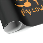 Happy Big Foot Halloween Cadeaupapier (Rol Hoek)