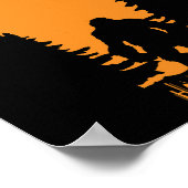 Happy Big Foot Halloween Poster (Hoek)