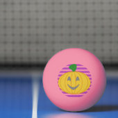 Happy Big Modern Orange Pumpkin  Pingpongballen (Net)