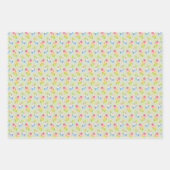 Happy Birbday Budgie Inpakpapier Vel (Voorkant 3)