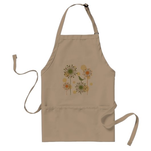 Happy Bird Apron Standaard Schort (Voorkant)