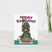 Happy Birdthday Greeting Card Kaart (Voorkant)