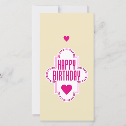 Happy Birthday (Voorkant)