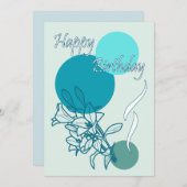 Happy Birthday (Voorkant / Achterkant)