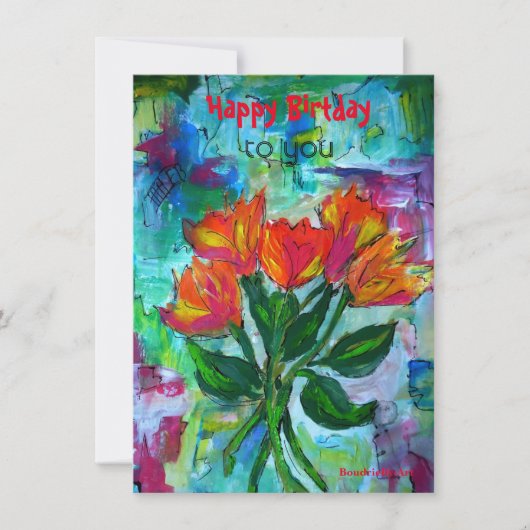 Happy birthday (Voorkant)