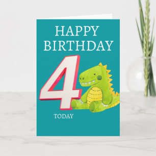 Happy Birthday - 4 Vandaag Kaart
