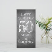 Happy Birthday - 50 jaar en verbluffend (Staand voorkant)