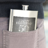 Happy Birthday - 50 jaar en verbluffend Flacon (Voorbeeld)