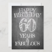 Happy Birthday - 60 jaar & verbluffend in alkboar (Voorkant)