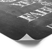 Happy Birthday - 60 jaar & verbluffend in alkboar Poster (Hoek)