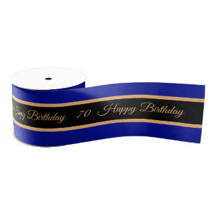 Happy Birthday & 70 Celebration, Aniestivement Grosgrain Lint