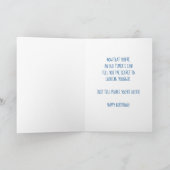 Happy Birthday 70th Secret to look Younger Fun Kaart (Binnen)