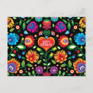😍 Happy Birthday aanpasbaar folklore briefkaart