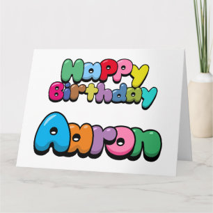 Happy Birthday Aaron Kaart