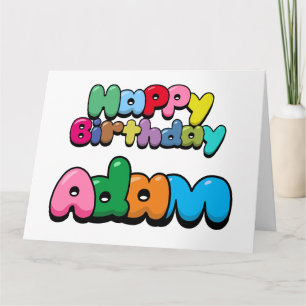 Happy Birthday Adam Kaart